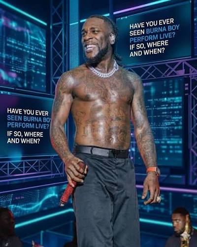 burna boy fitness