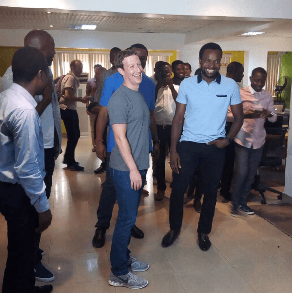 Billionaire Business Guru and Facebook's Founder/CEO Mark Zuckerberg Visits Nigeria and Here are Things we Learnt from Mark Zuckerberg Visits to Nigeria