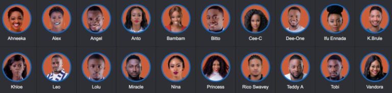 Big Brother Naija 2018 Housemates 00