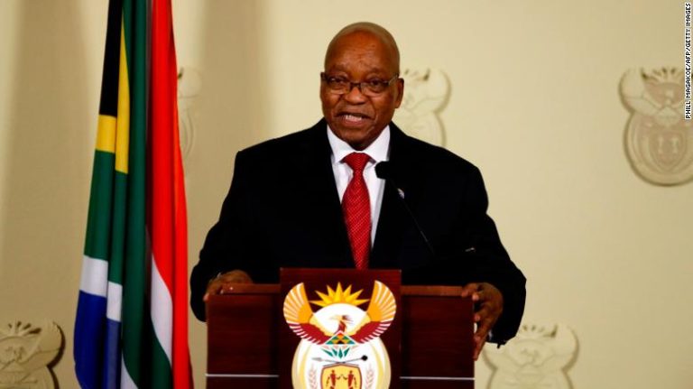 Jacobs Zuma Resign As South-Africa President