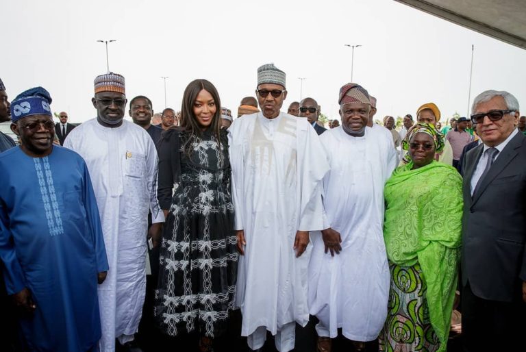 Buhari-Tinubu-Ambode-Naomi-Campbell