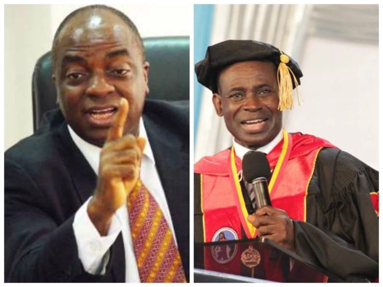 Bishop Oyedepoe and Bishop Adjeman