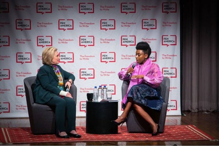 Chimamanda Ngozi Adichie and Hillary Clinton