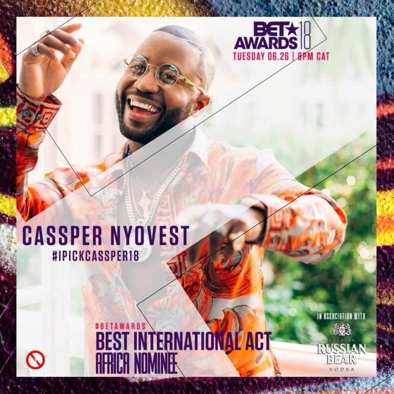 Cassper Nyovest BET Nomination