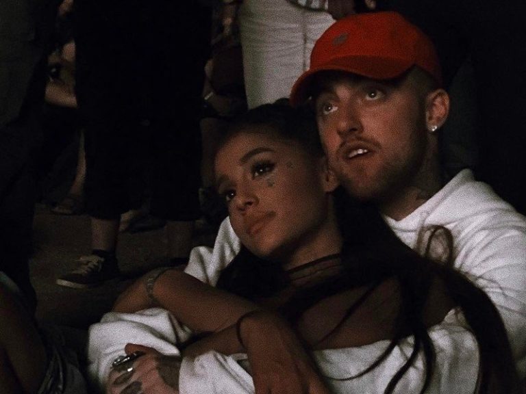 Ariana Grande and Mac Miller