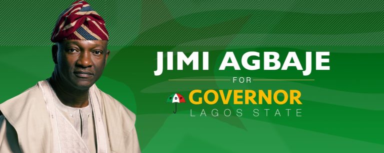 Jimi Agbaje for Lagos State Governor