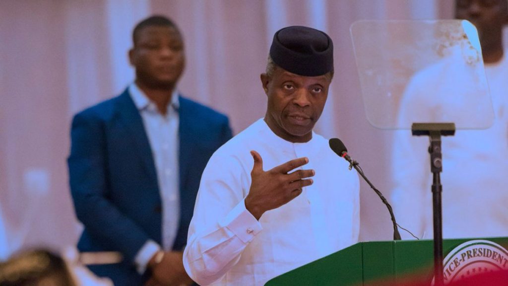 Why We Dont Needs ReStructured In Nigeria by Yemi Osinbajo