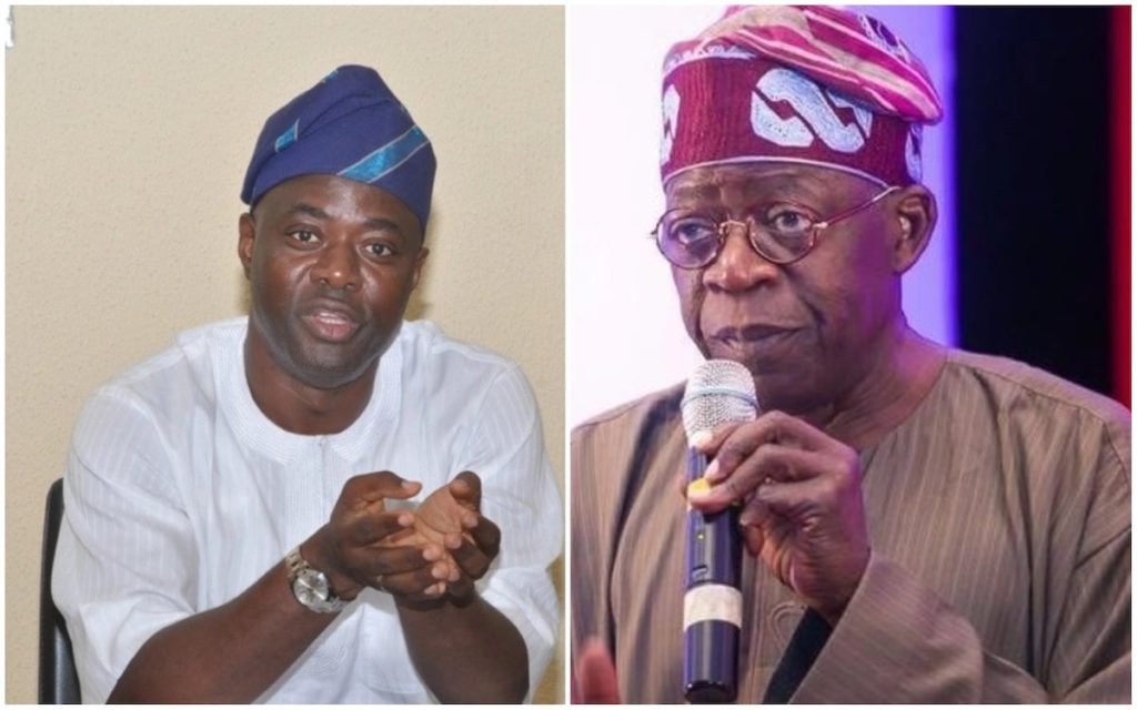 Seyi Makinde and Bola Tinubu