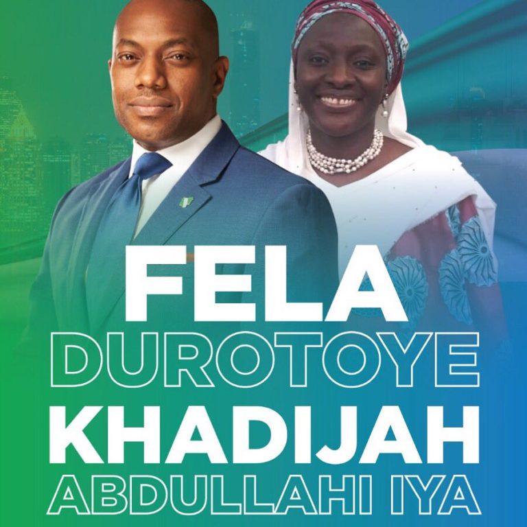 Fela Durotoye and Khadijah Abdullahi-Iya