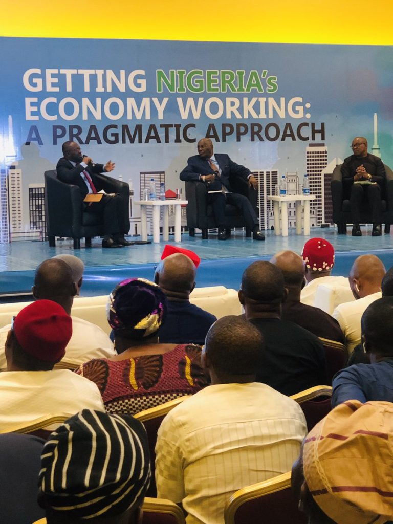 Atiku & Obi With Industry Leaders In Lagos