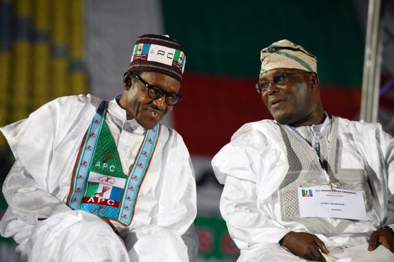 Muhammadu Buhari and Atiku Abubakar
