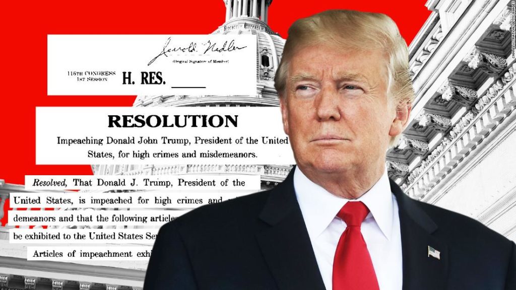 Donald Trump Impeach As American President