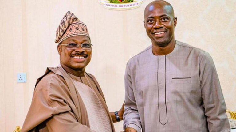 Ajimobi's Family: Abiola Ajimobi and Seyi Makinde