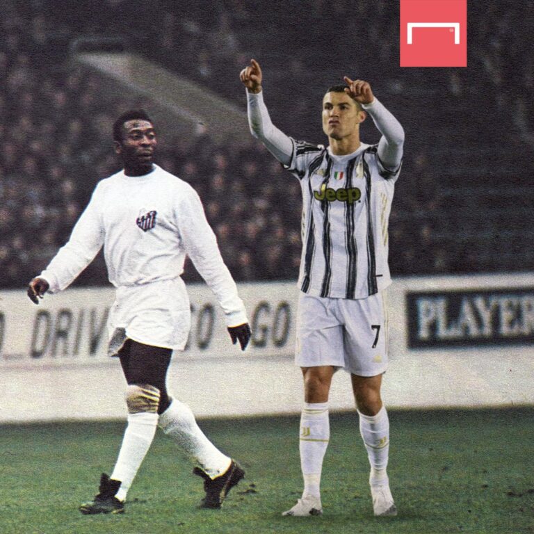 Ronaldo Overtakes Pele Official Most Goals Records