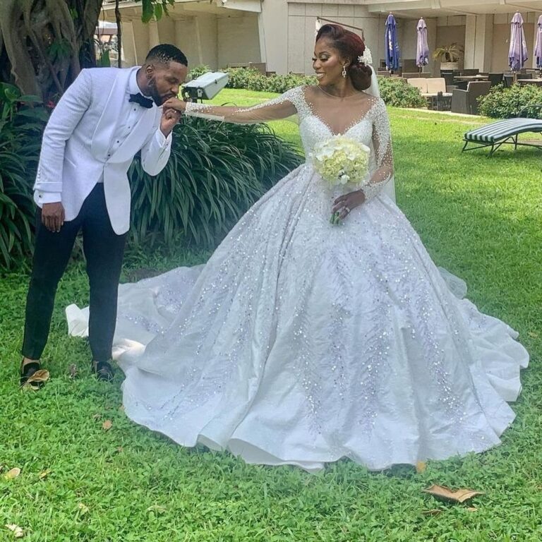 Jonathan, Osibanjo, Fayemi & Others Attends Gbenga Daniel’s Daughter Wedding + Photos From Debola Williams & Kehinde Daniel White Wedding In Lagos