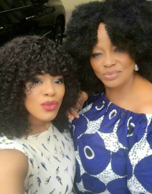 Obot Etuk and her daughter