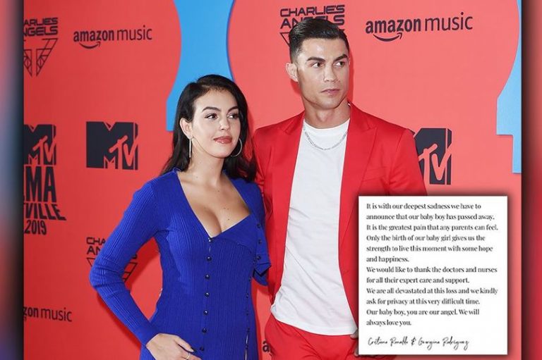 Cristiano Ronaldo Announces the Death Of His Newborn Son