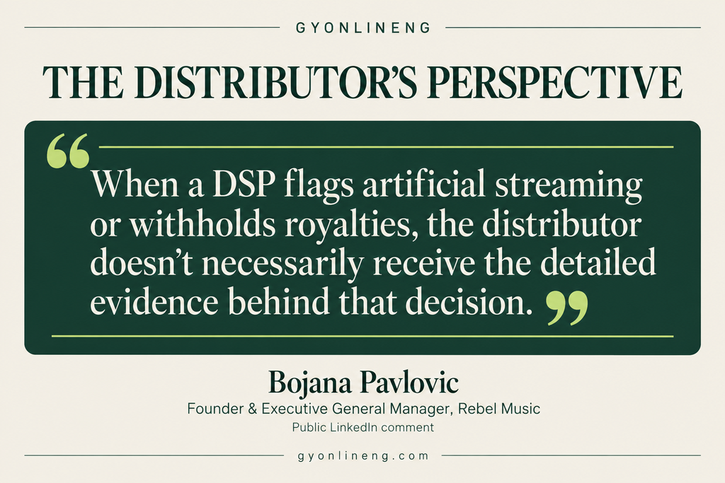 The distributor’s perspective