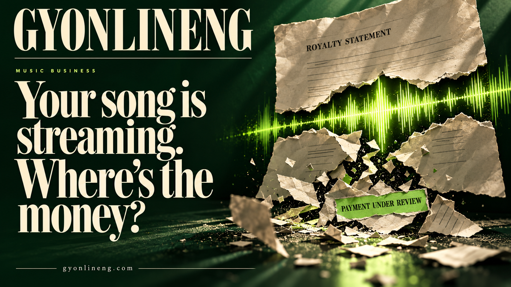 withheld streaming royalties